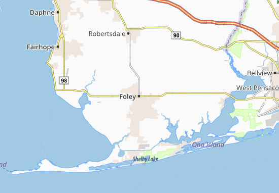 Mapa Foley