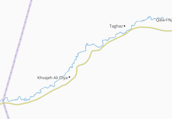 Karte Stadtplan Haji Sarwarkhan Kalay