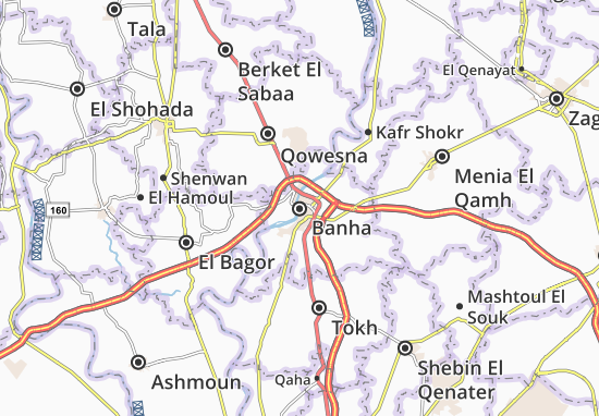 Banha Map