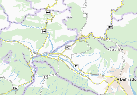 Kaart Plattegrond Chuharpur