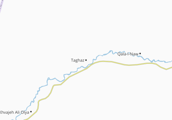 Mapa Taghaz