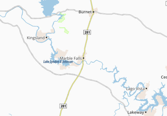 Mappe-Piantine Marble Falls