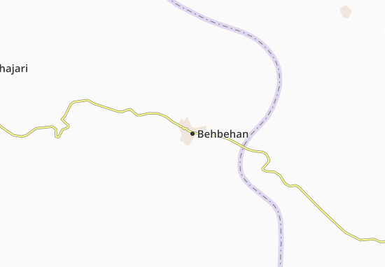 Mapa Behbehan