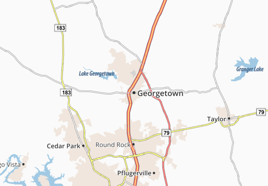 Carte-Plan Georgetown
