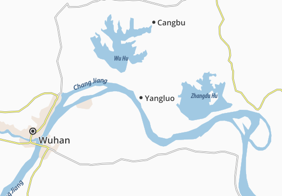 Kaart Plattegrond Yangluo