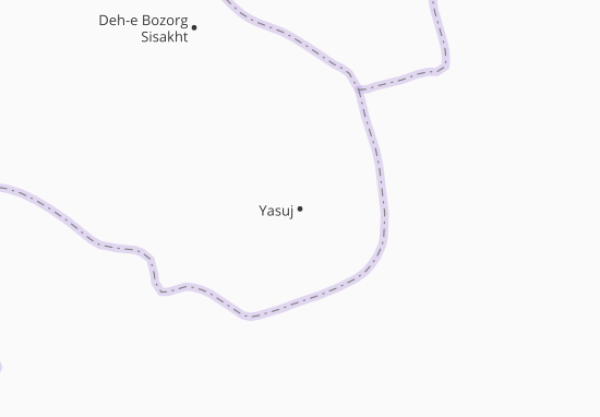 Yasuj Map