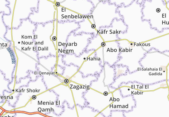 Mapa Hahia