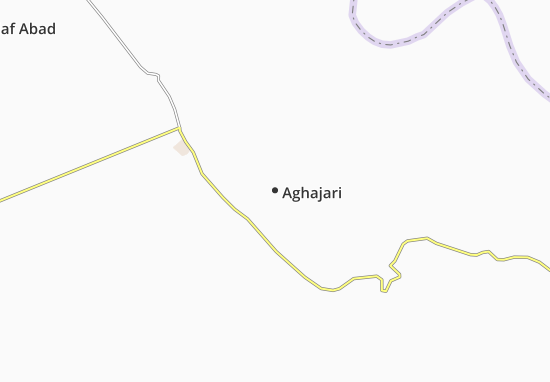 Kaart Plattegrond Aghajari