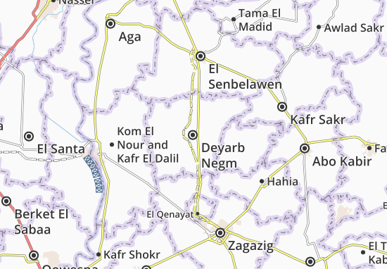 Kaart Plattegrond Deyarb Negm