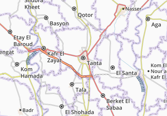 Tanta Map
