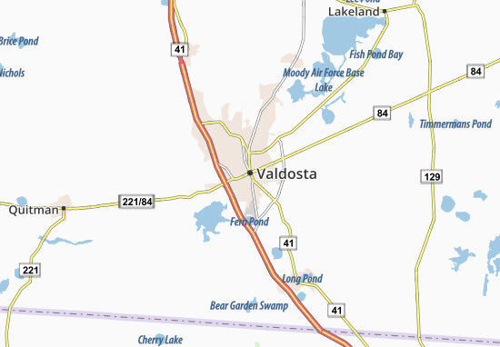 Valdosta Map