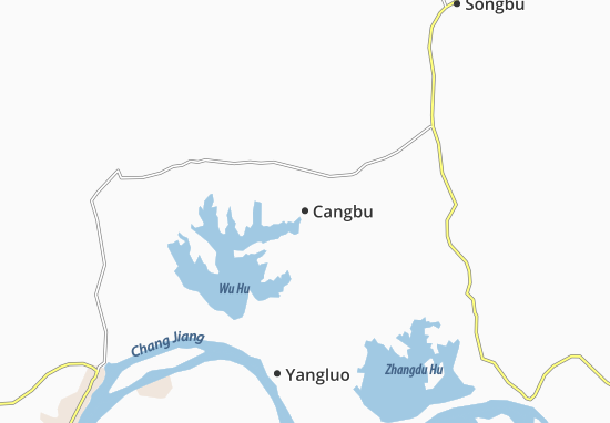 Kaart Plattegrond Cangbu
