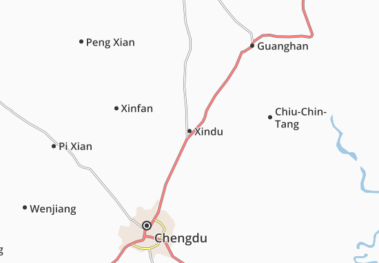 Xindu Map