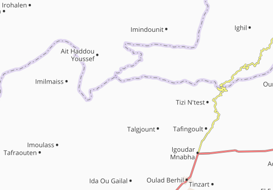 Mapa Tigouga