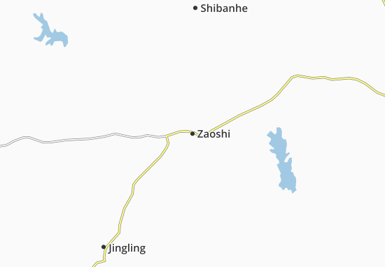 Karte Stadtplan Zaoshi