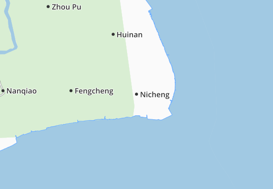 Mapa Nicheng