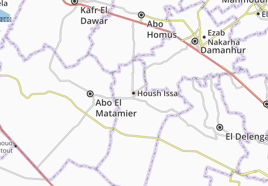 Mapa Housh Issa