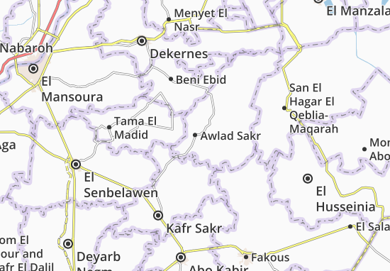 Awlad Sakr Map