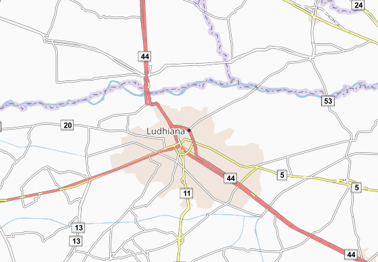 Ludhiana Map