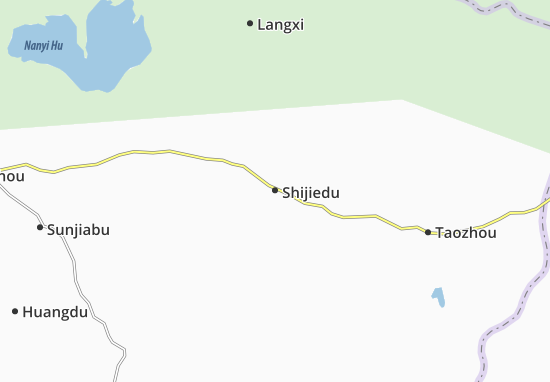 Karte Stadtplan Shijiedu