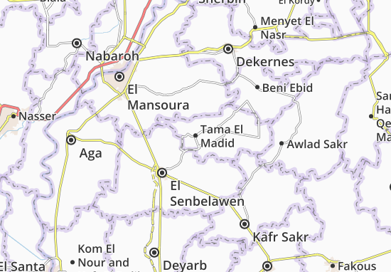 Tama El Madid Map