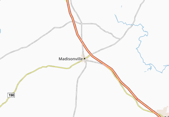 Carte-Plan Madisonville