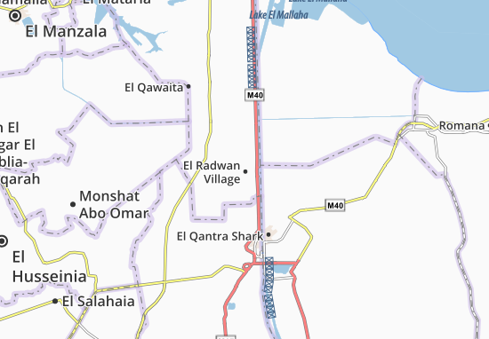 Mapa El Radwan Village