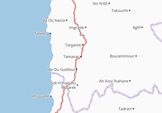 Tamanar Map