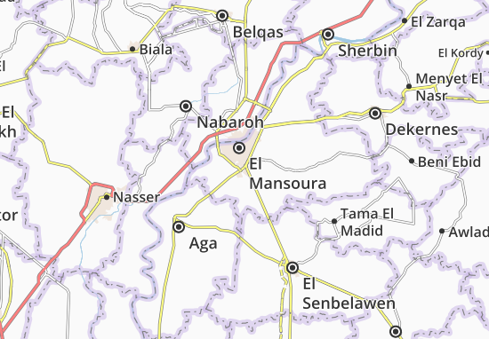 Mapa Menyet Sandoub