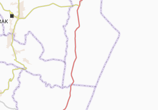 Kaart Plattegrond Qatraneh