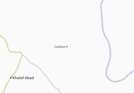 Kaart Plattegrond Gabbas