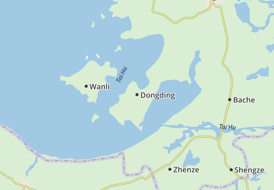 Mapa Dongding