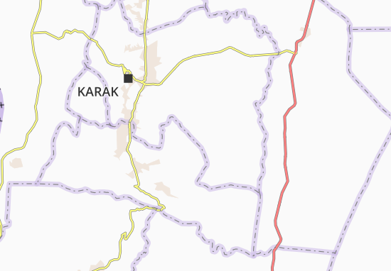 Karte Stadtplan Karak Qasabah