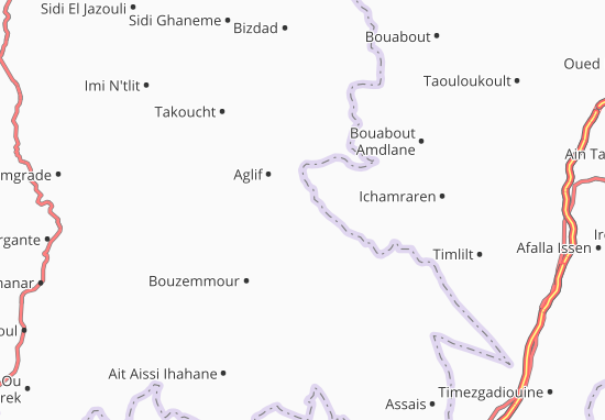 Mapa Ait Daoud