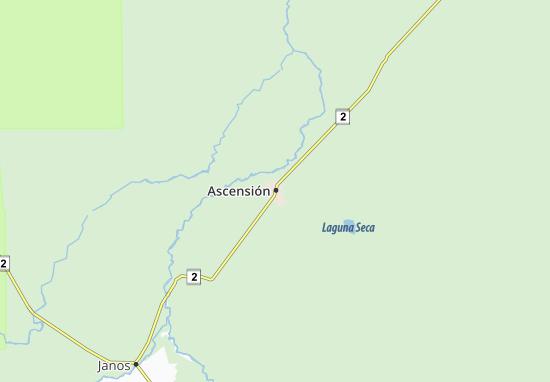 Ascensión Map