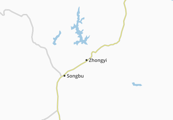 Kaart Plattegrond Zhongyi