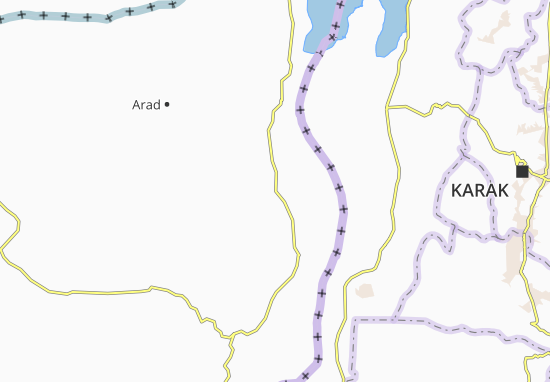 Newe Zohar Map