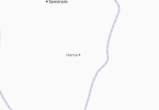 Mapa Hanna