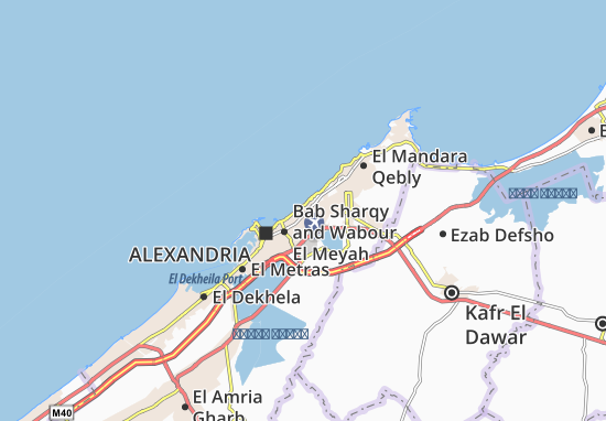 Sedi Gaber Map
