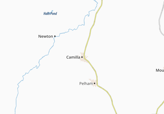 Karte Stadtplan Camilla