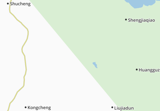 Karte Stadtplan Lujiang