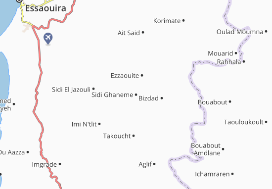 Mapa Sidi Ghaneme