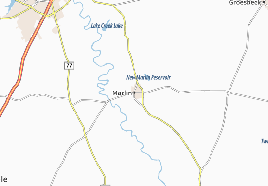 Karte Stadtplan Marlin