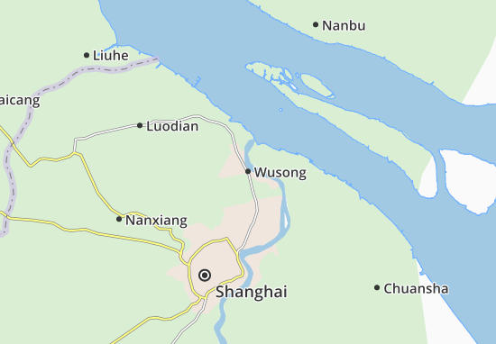 Mapa Plano Wusong