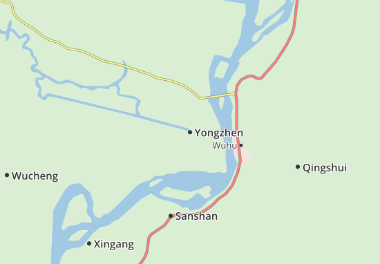 Karte Stadtplan Yongzhen