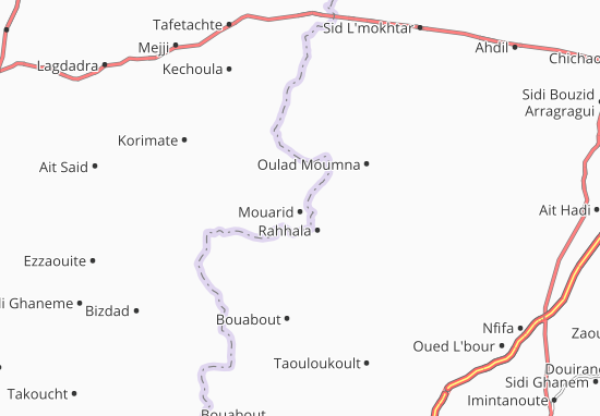 Mapa Mouarid