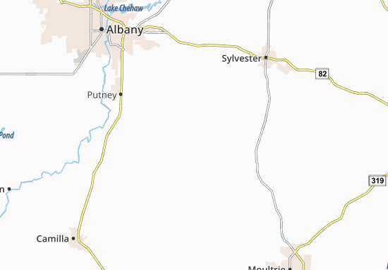 Kaart Plattegrond Bridgeboro