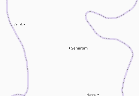 Kaart Plattegrond Semirom