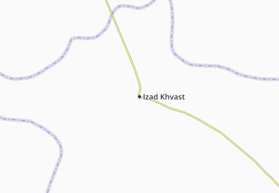 Izad Khvast Map