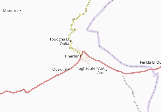 Tinerhir Map
